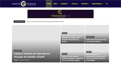 Desktop Screenshot of gazetaoroense.com